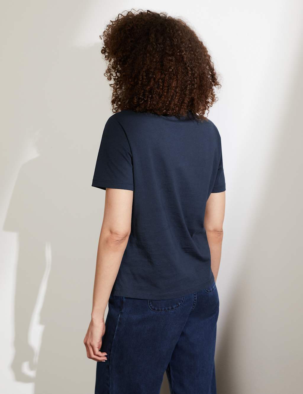 Pure Cotton Crew Neck T-Shirt image 4