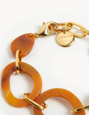

JAEGER Womens Resin Circle Bracelet - Ginger, Ginger