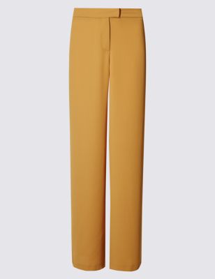 Wide Single Side Stripe Trousers | M&S