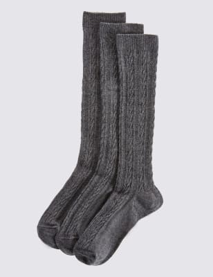 ladies grey socks