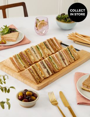 Luxury Sandwich Selection (20 Pieces) | M&S