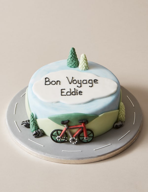 Personalised Cycling Cake Serves 24 M S