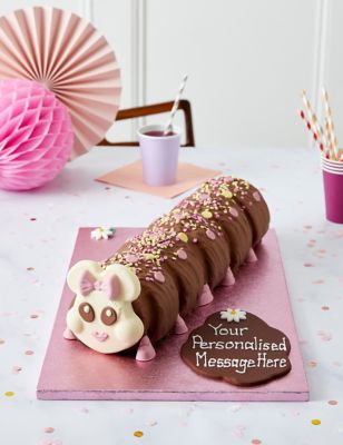 M&S Personalised Connie the Giant Caterpillartm Cake (Serves 40)