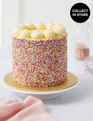 M&S Rainbow Layers Cake (Serves 12)