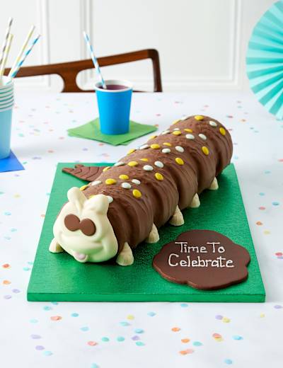 Personalised Giant Colin the Caterpillar Cake (Serves 40)