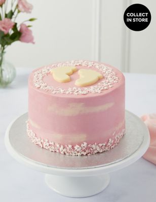 M&S Baby Shower Cake - Girls (Serves 16)