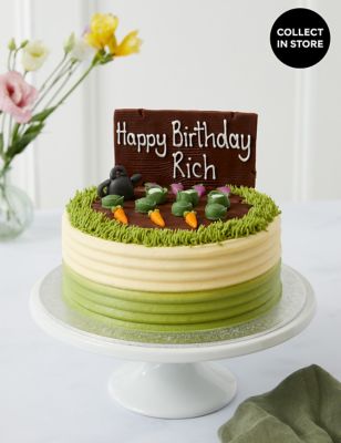 M&S Personalised Gardening Cake (Serves 20)