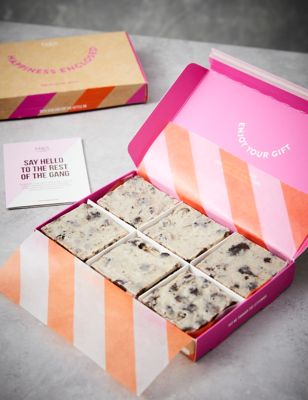 M&S 6 Cookies & Cream Brownies Letterbox Gift