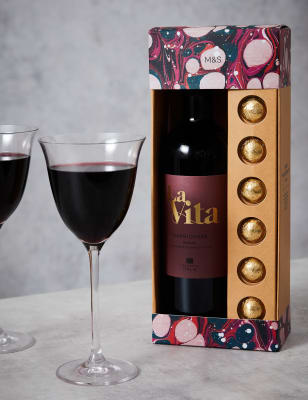 Red Wine & Swiss Truffles