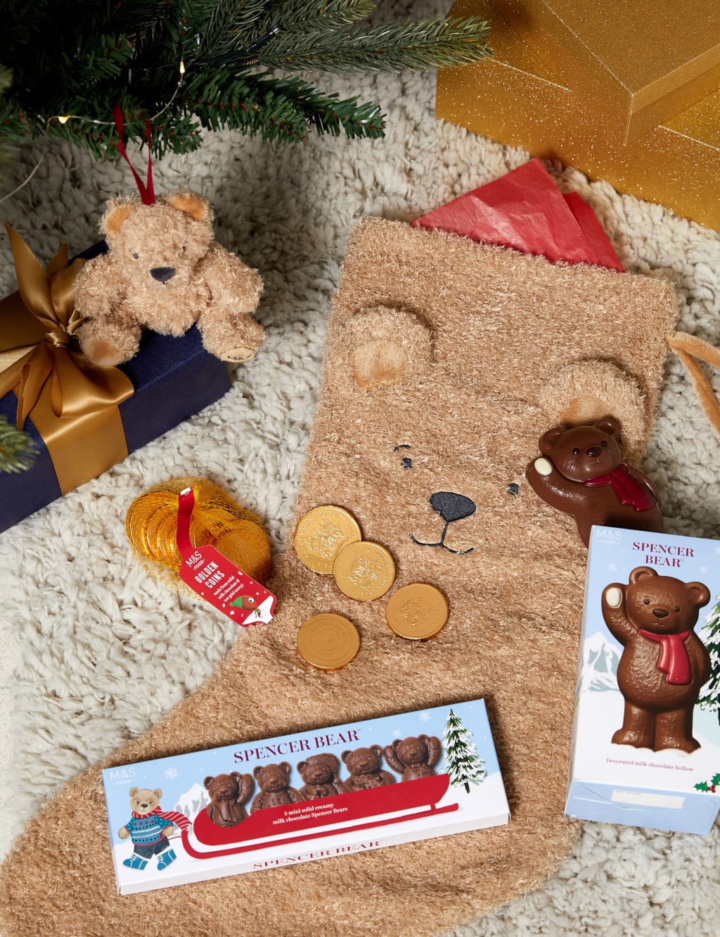 Spencer Bear Stocking (Delivery from 31st October 2023) image 2