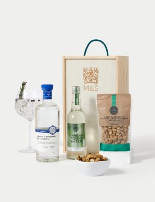 M&S Low Alcohol Distilled Botanical Spirit & Tonic Gift Box