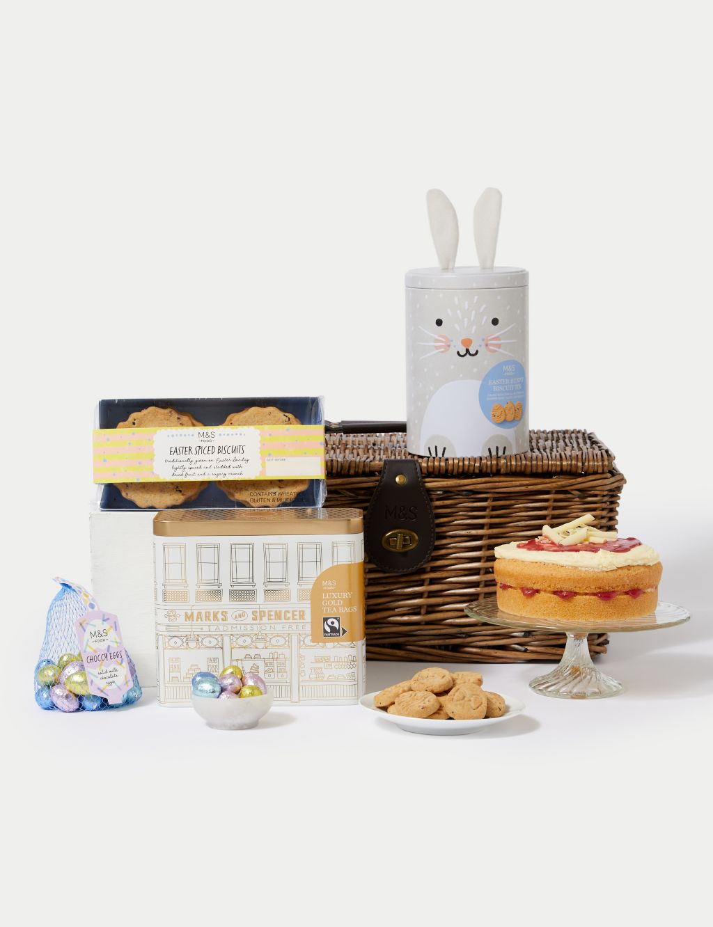 Easter Afternoon Tea Wicker (Delivery from 26th March 2024)