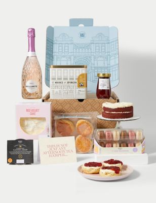M&S Pink Prosecco Afternoon Tea