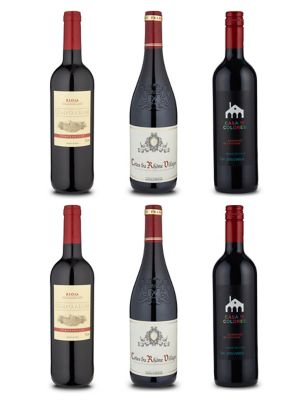 cases of red wine offers
