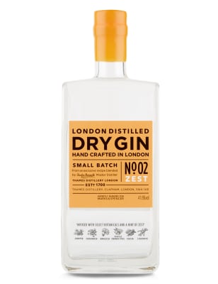 No 02 Zest Gin Single Bottle M S