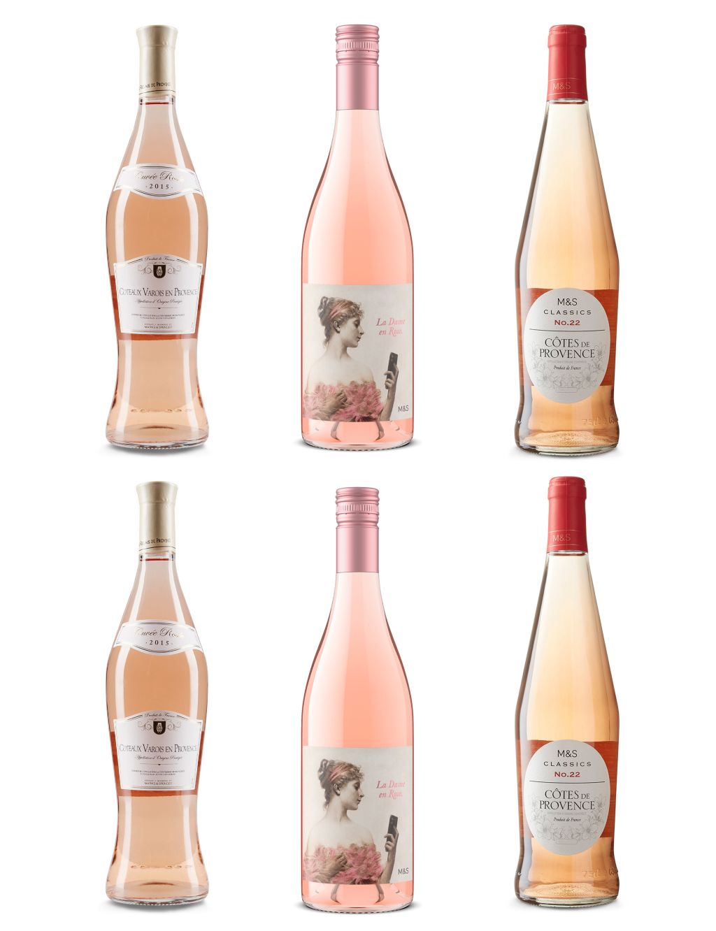 French Rosé Mixed Case – Case of 6