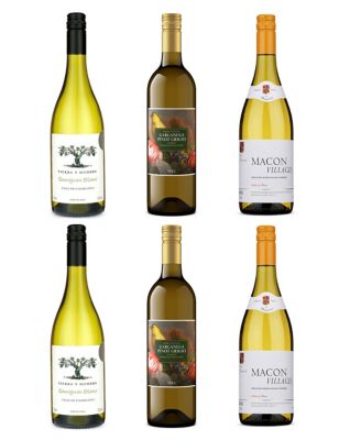 M&S White Wine Bestsellers Case - Case of 6