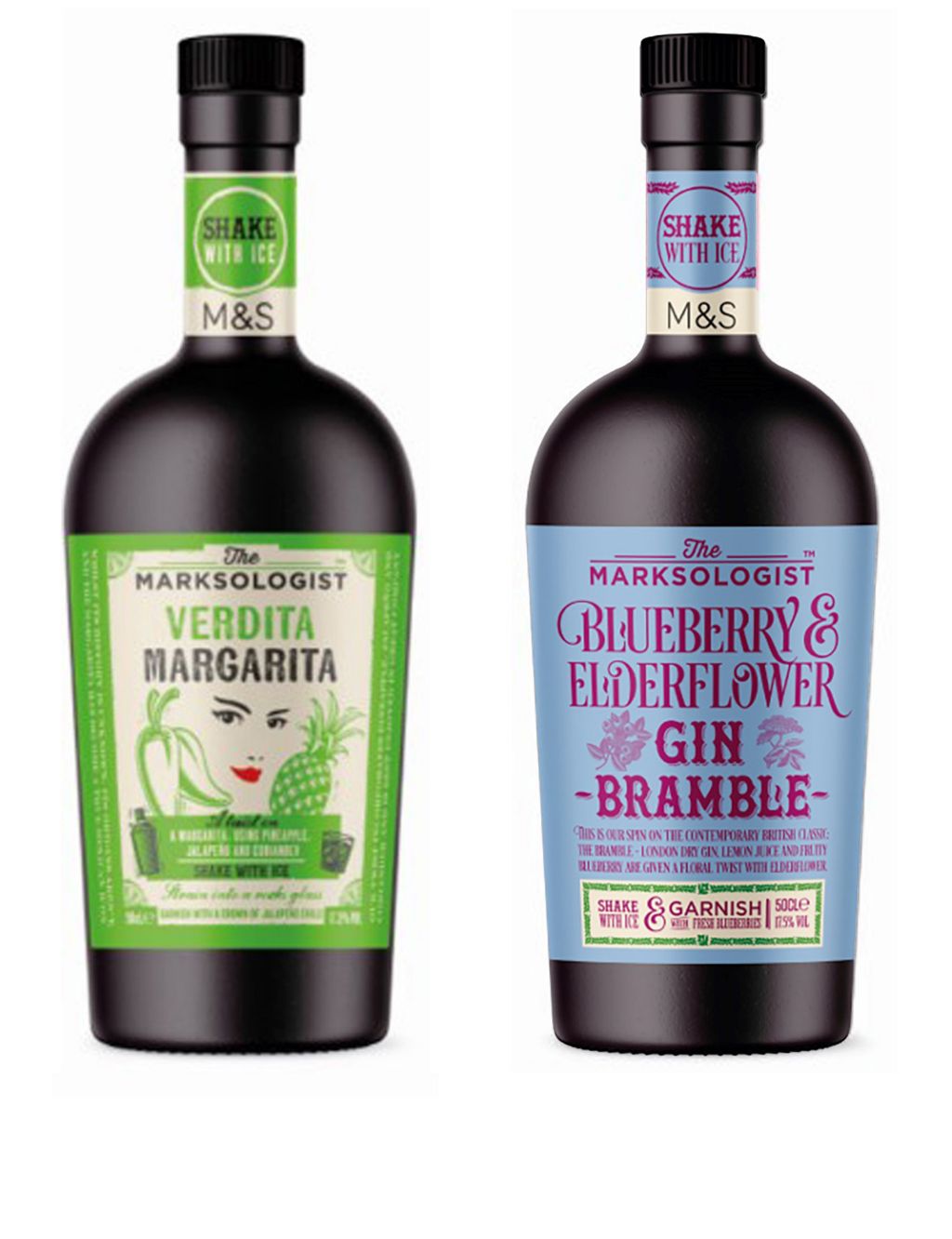 Margarita & Bramble Cocktail Duo