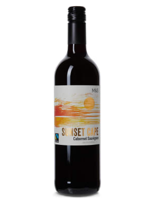 Sunset Cape Fairtrade Cabernet Sauvignon - Case of 6