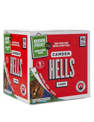 Camden Town Hells Lager - Case of 24 cans