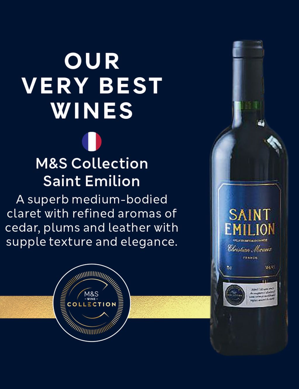 M&S Collection Saint Emilion Moueix - Case of 6