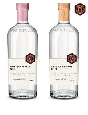 M&S Distilled Flavoured Gin Duo
