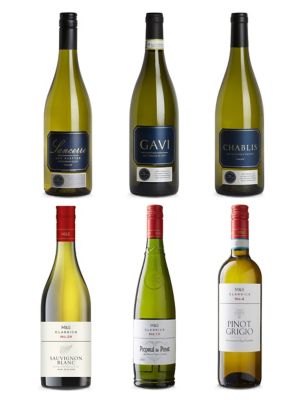 M&S Classics & Collections Whites - Case of 6