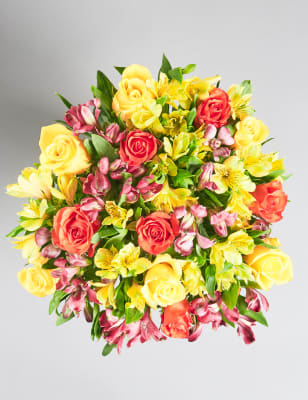 Fairtrade® Rose & Alstroemeria Bouquet | M&S