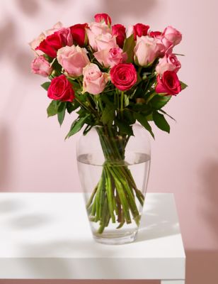 M&S Pink Rose Abundance Bouquet