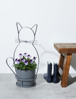 cat planter outdoor