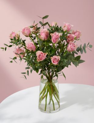 M&S Blush Rose Bouquet
