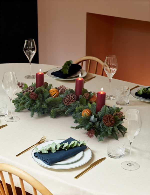 Christmas Table Arrangements Flowers Plants Marks And Spencer