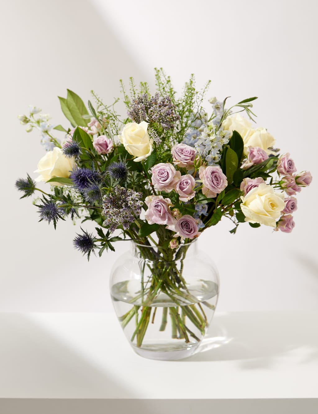 Delphinum & Rose Bouquet