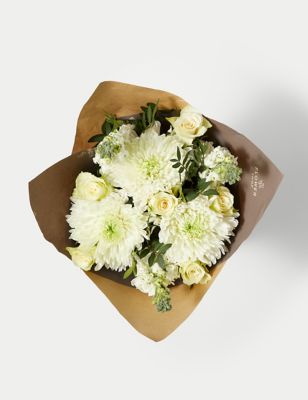 Chrysthemum Bloom & Stocks Gift Bag