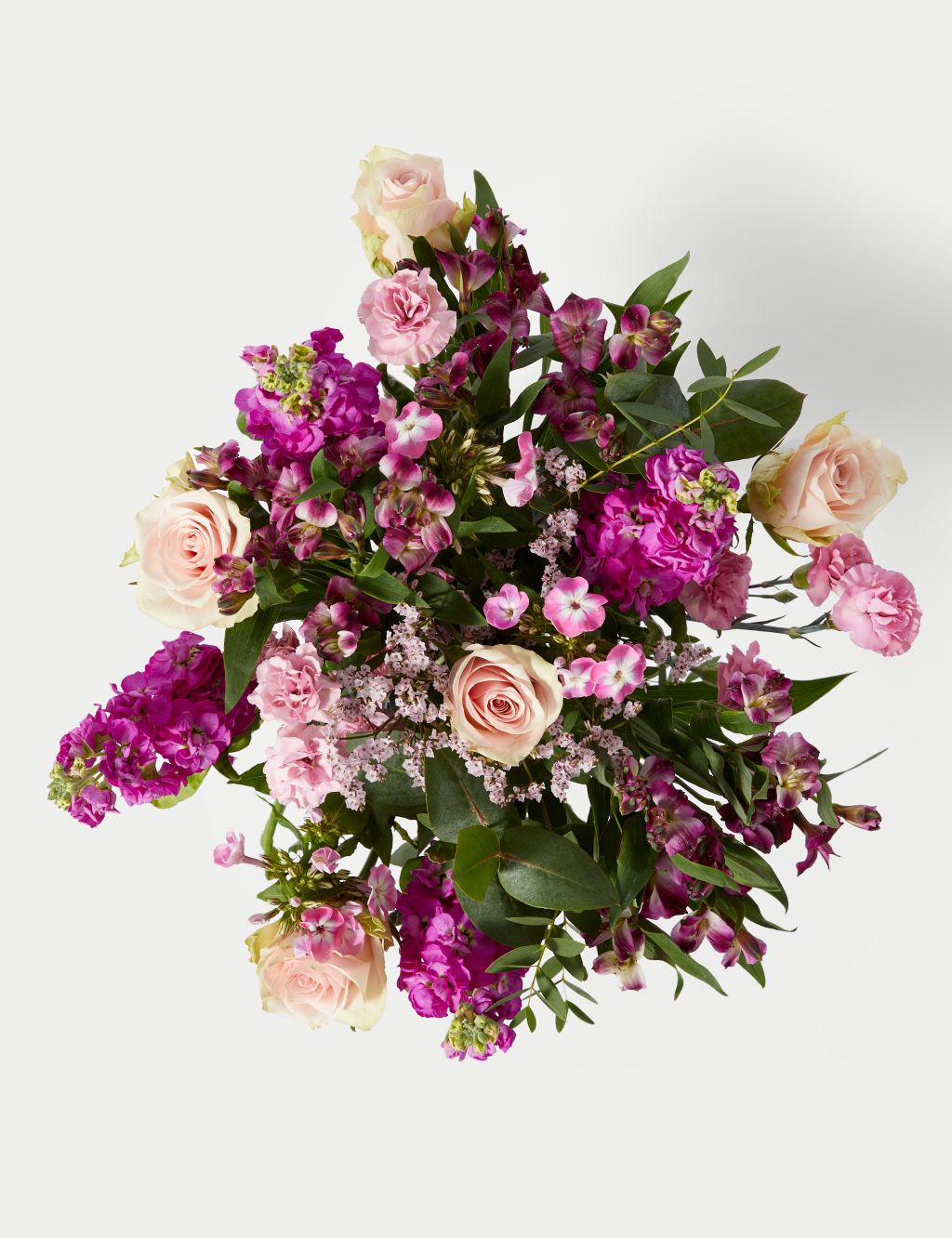 Rose, Stock & Phlox Bouquet
