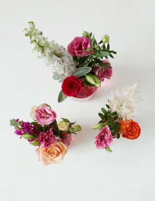 Beautiful Bud Vase Trio