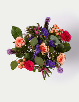 Celebration Bouquet with Champagne & Truffles