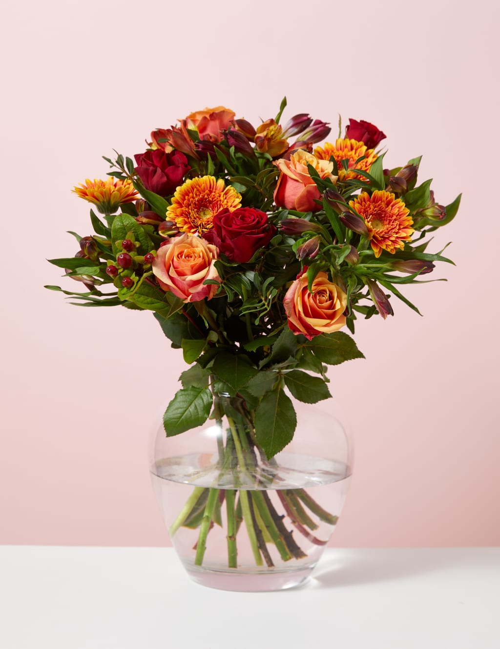 Roses, Lilies & Stocks