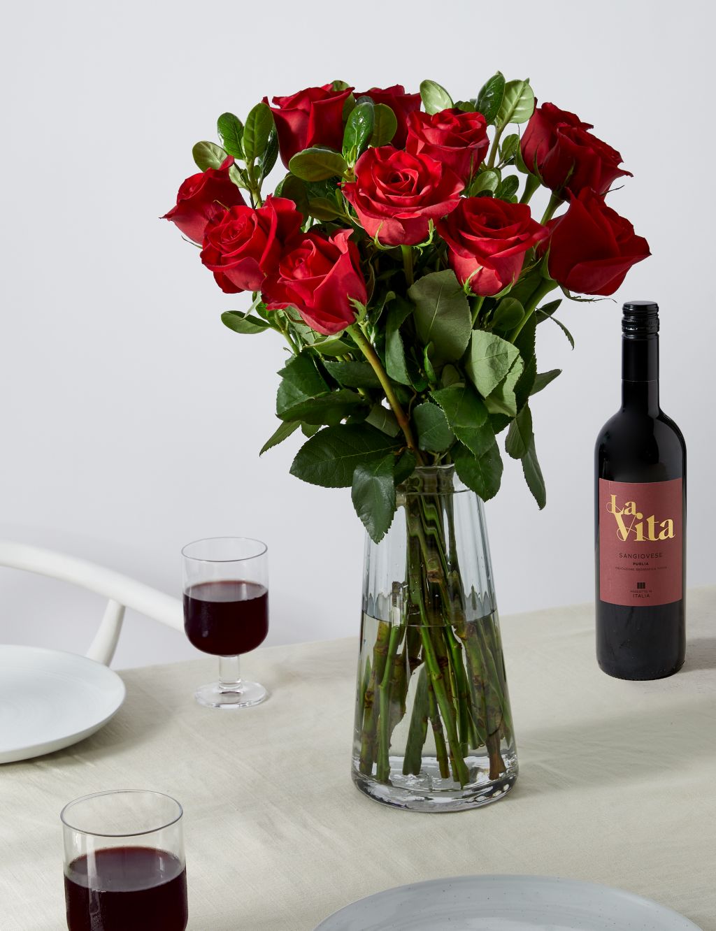 Red Roses & Red Wine