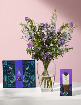 M&S Out Of The Blue Bouquet Trio