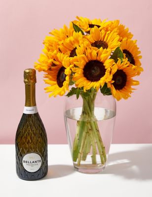 M&S Sunflower Abundance with Bellante Prosecco