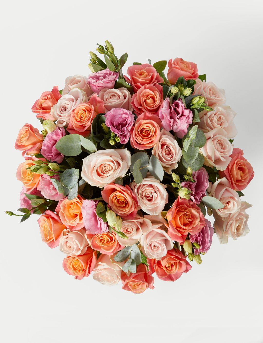 Pink Rose Lisianthus Bouquet