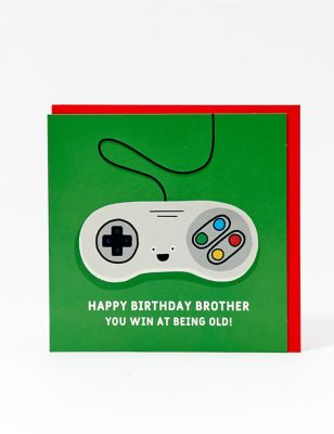 Brother Gaming Birthday Card