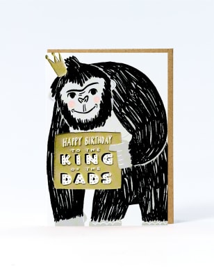 King Of Dads Birthday Card