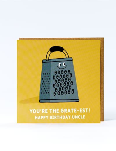 Grate-est Uncle Birthday Card