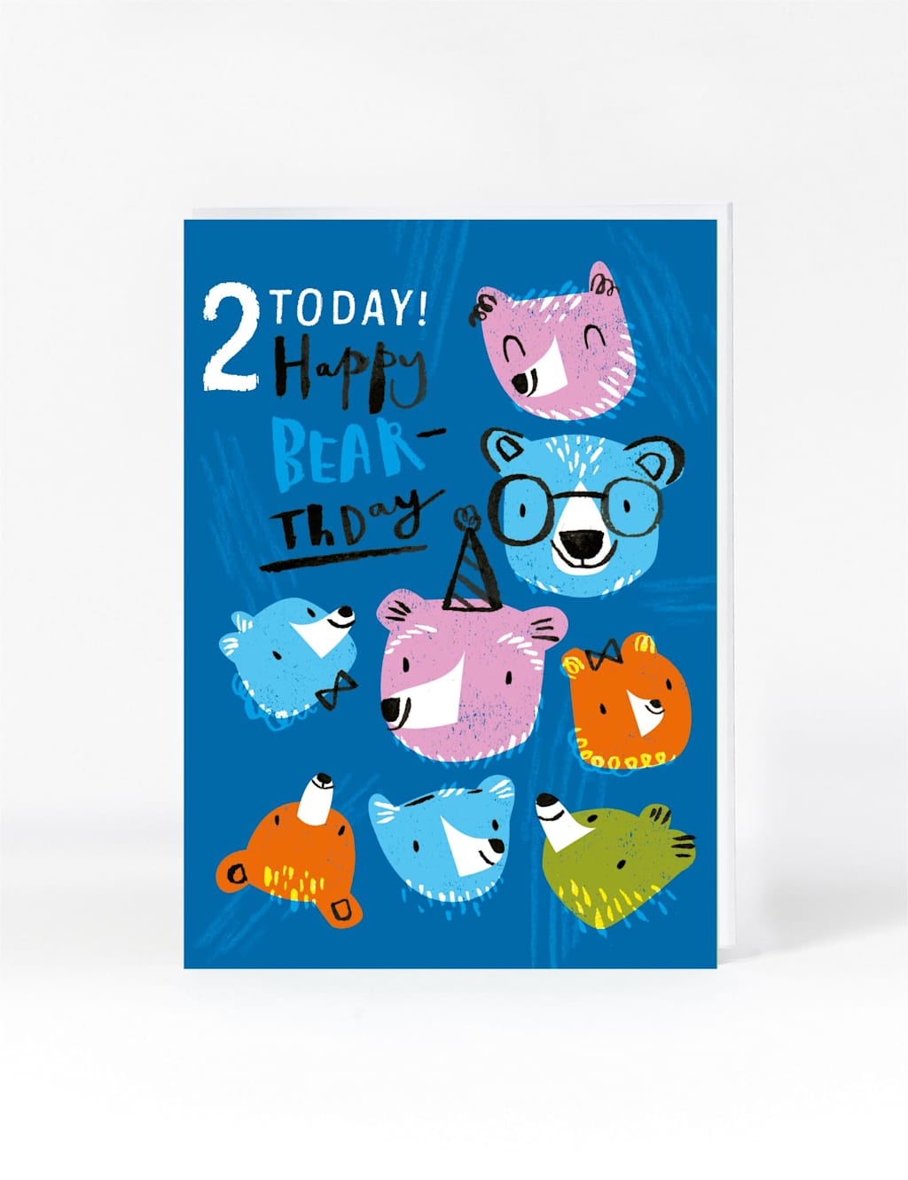 Bears 2nd Birthday Card