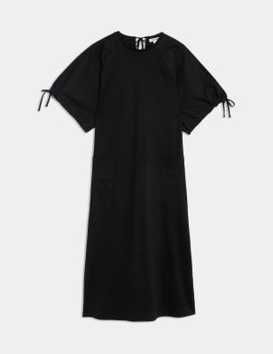 Short Sleeve Midi Dresses