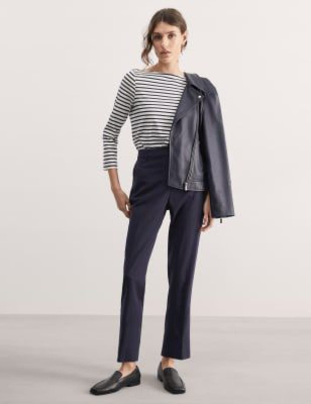 Ladies petite outlet cropped trousers