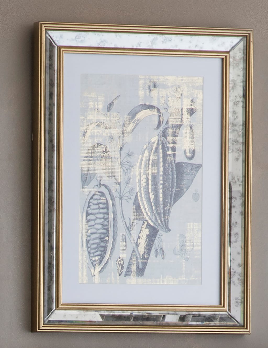 Set of 2 Braun Botanical Rectangle Framed Art image 4