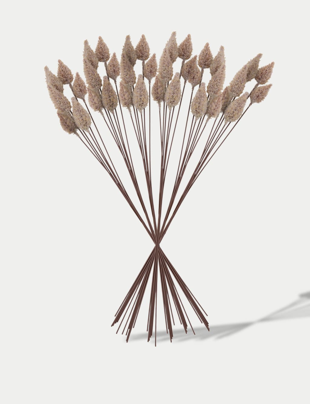 Set of 6 Artificial Sea Holly Single Stems image 1